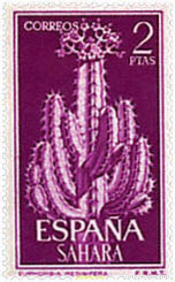 Sellos: 681442 HINGED SAHARA ESPA&Ntilde;OL 1962 FLORES