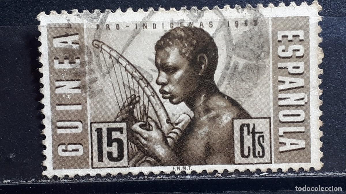 Sellos: GUINEA. A&Ntilde;O 1953 &deg;. Edifil 323
