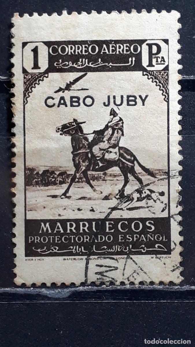 Sellos: CABO JUBY. A&Ntilde;O 1938. &deg;. Edifil 108