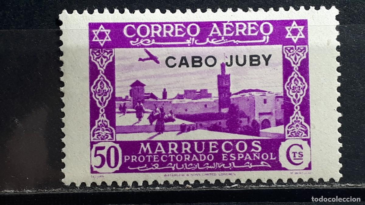 Sellos: CABO JUBY. A&Ntilde;O 1938. *. Edifil 106