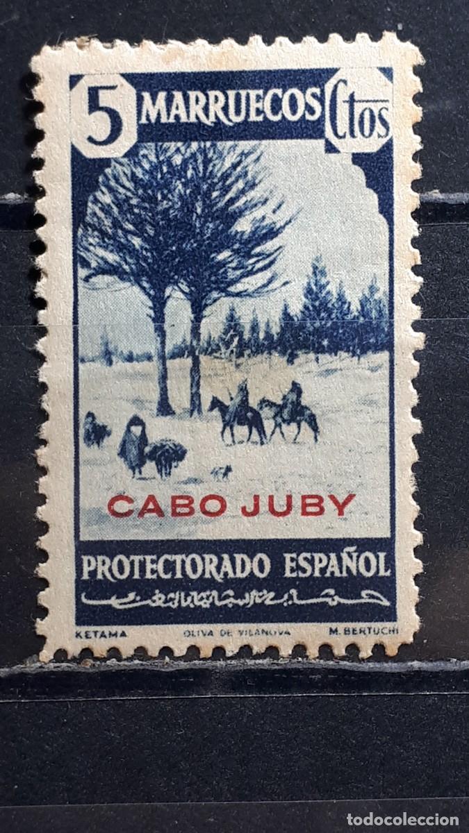 Sellos: CABO JUBY. A&Ntilde;O 1940. **. Edifil 118