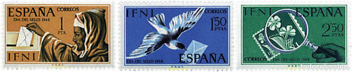 Sellos: 89738 MNH IFNI 1968 DIA DEL SELLO