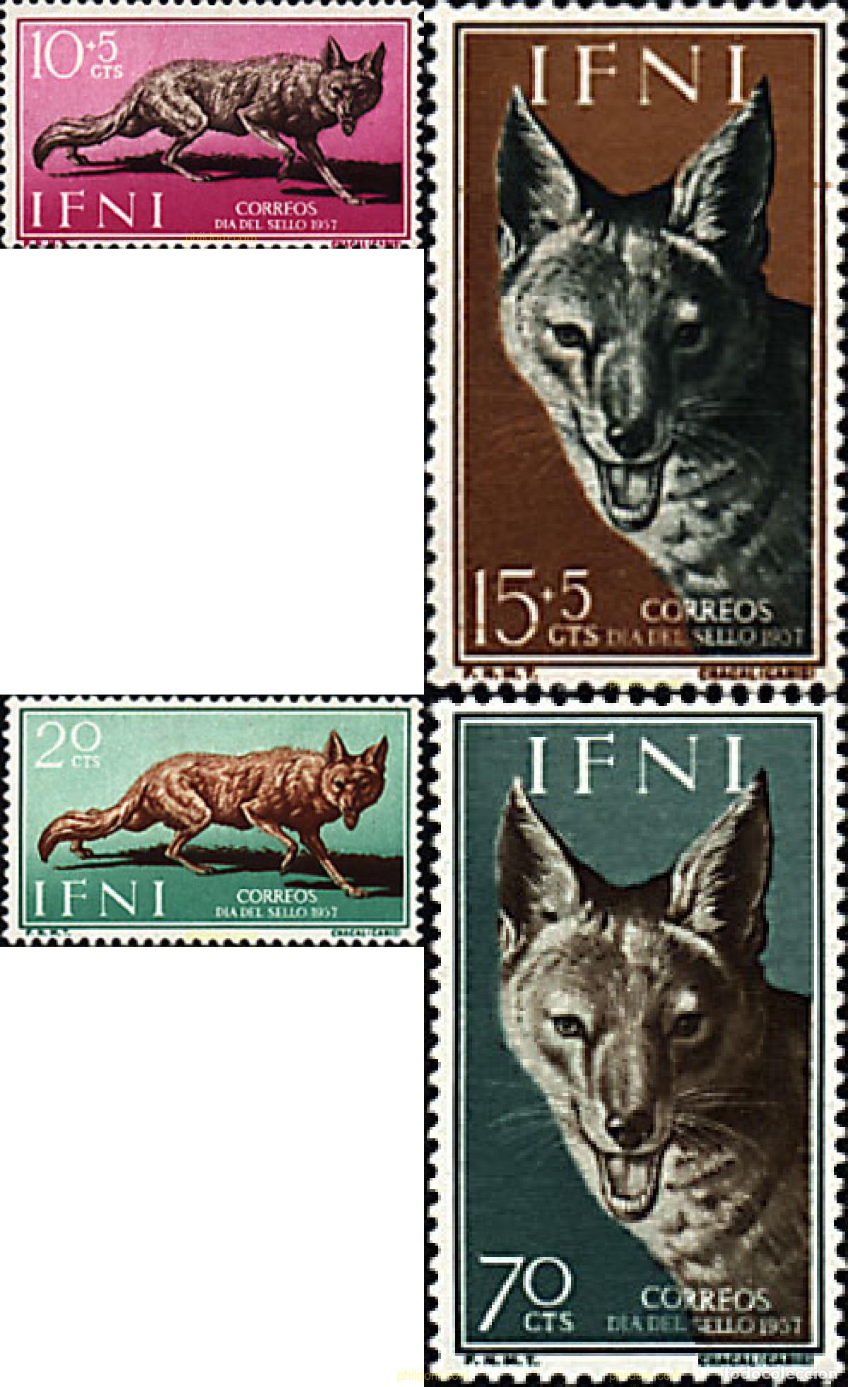 Sellos: 31052 MNH IFNI 1957 DIA DEL SELLO