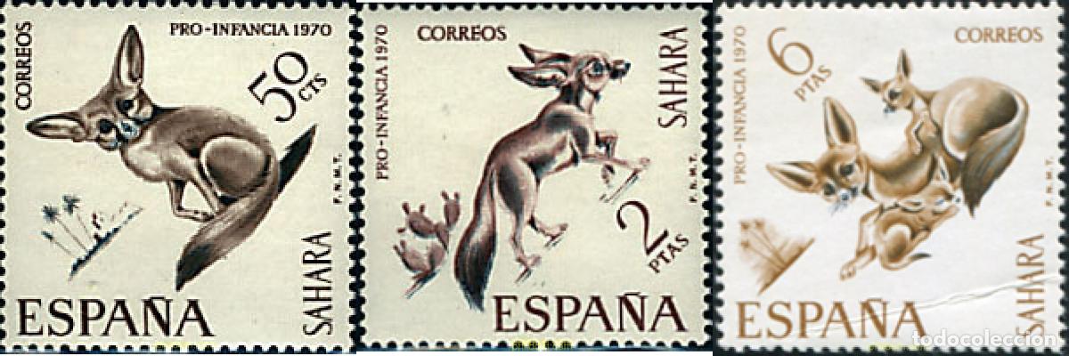 Sellos: 681461 MNH SAHARA ESPA&Ntilde;OL 1970 PRO INFANCIA