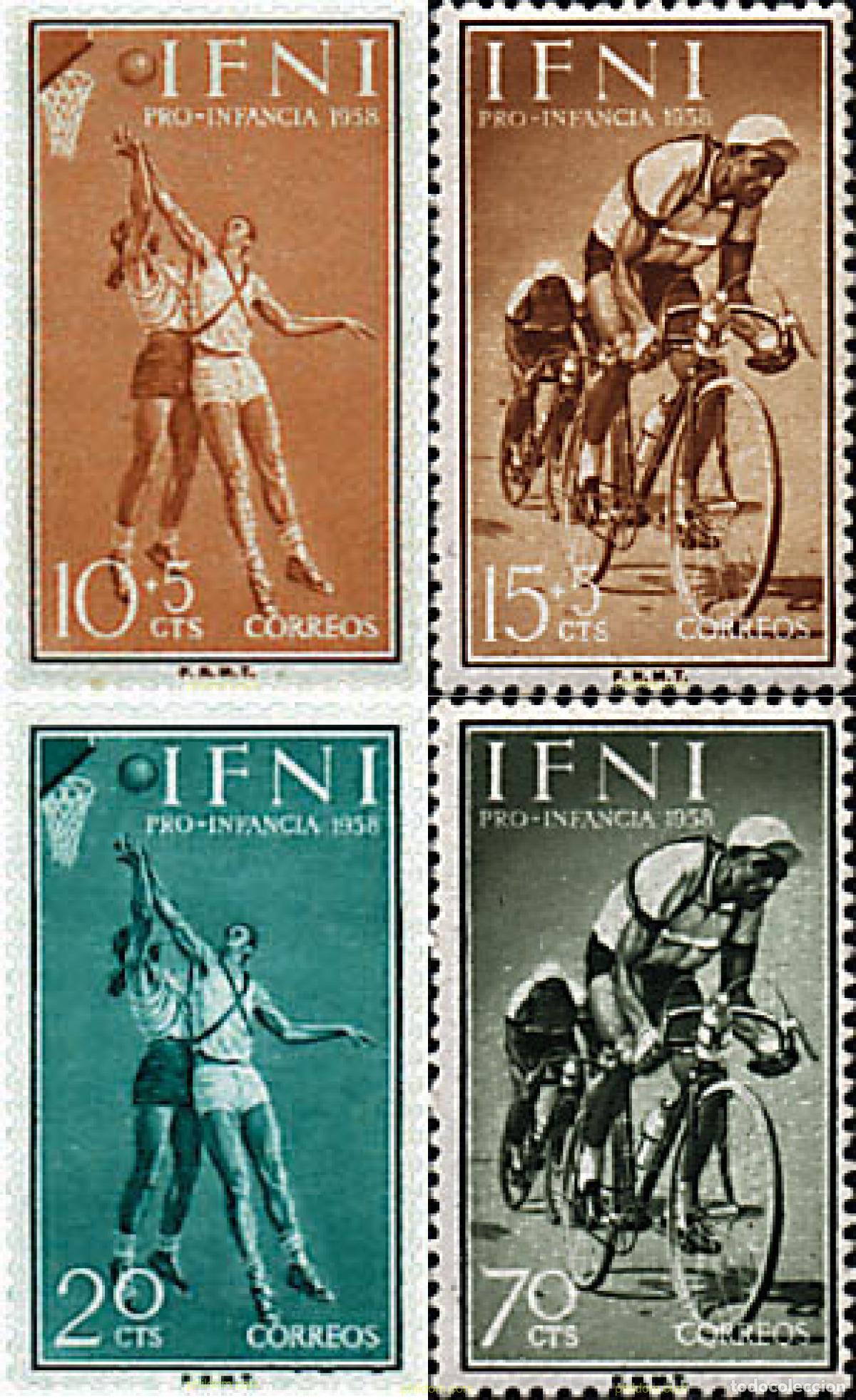 Sellos: 52975 MNH IFNI 1958 DEPORTES