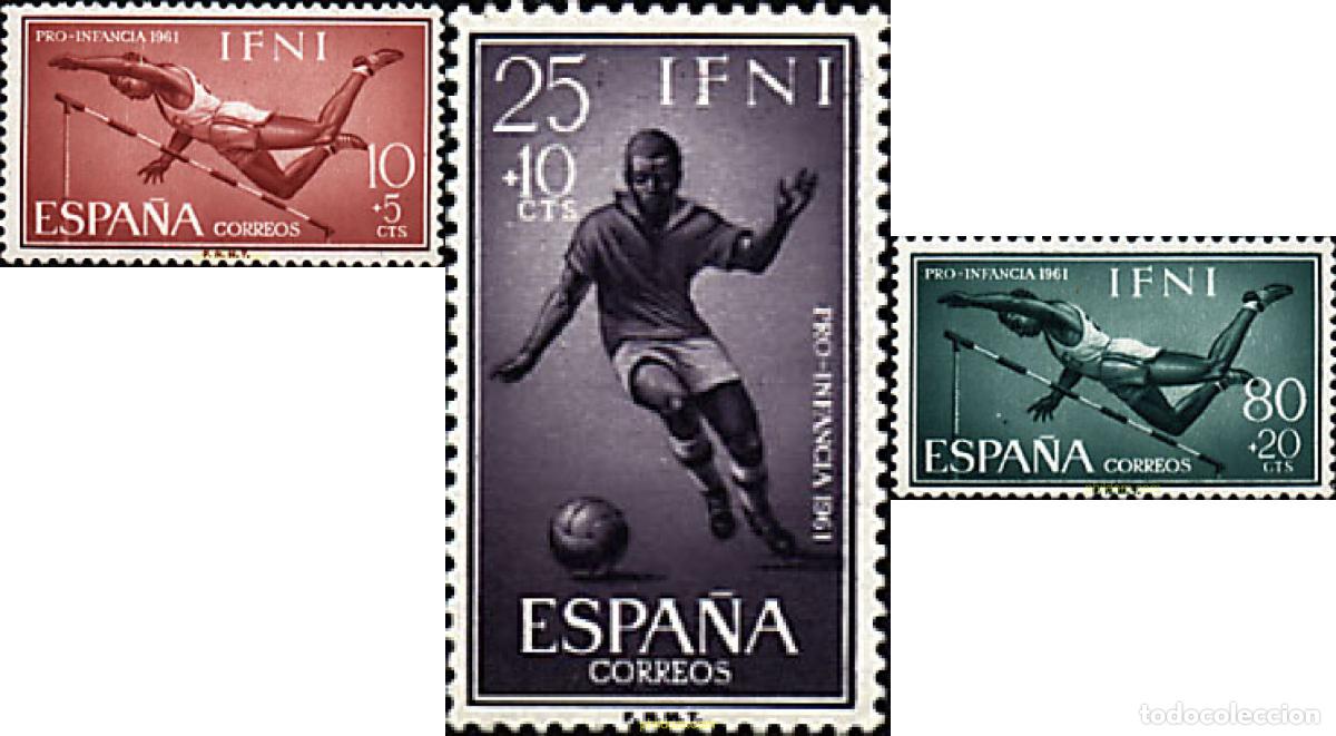 Sellos: 285116 HINGED IFNI 1961 DEPORTES