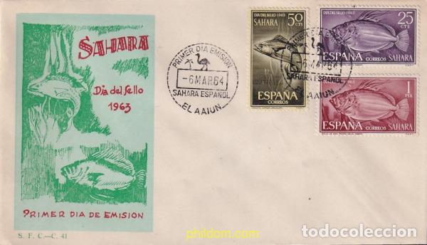 Sellos: 715127 MNH SAHARA ESPA&Ntilde;OL 1964 DIA DEL SELLO