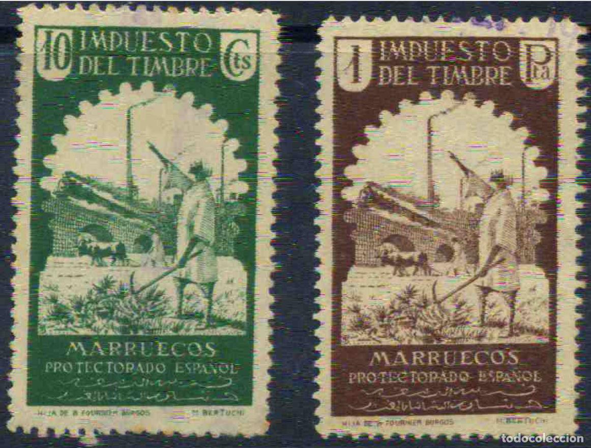 Briefmarken: Marruecos 1944 impuesto del timbre