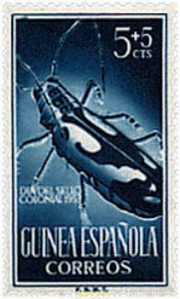 Stamps: 354253 MNH GUINEA ESPA&Ntilde;OLA 1953 DIA DEL SELLO