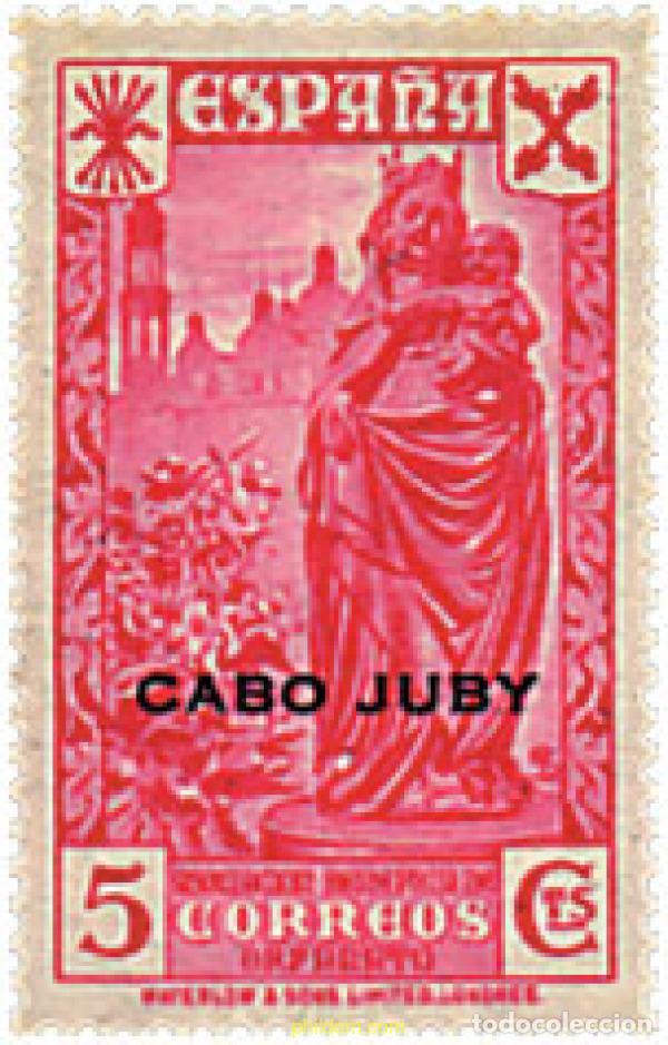 Sellos: 266501 MNH CABO JUBY 1938 SERIE BASICA