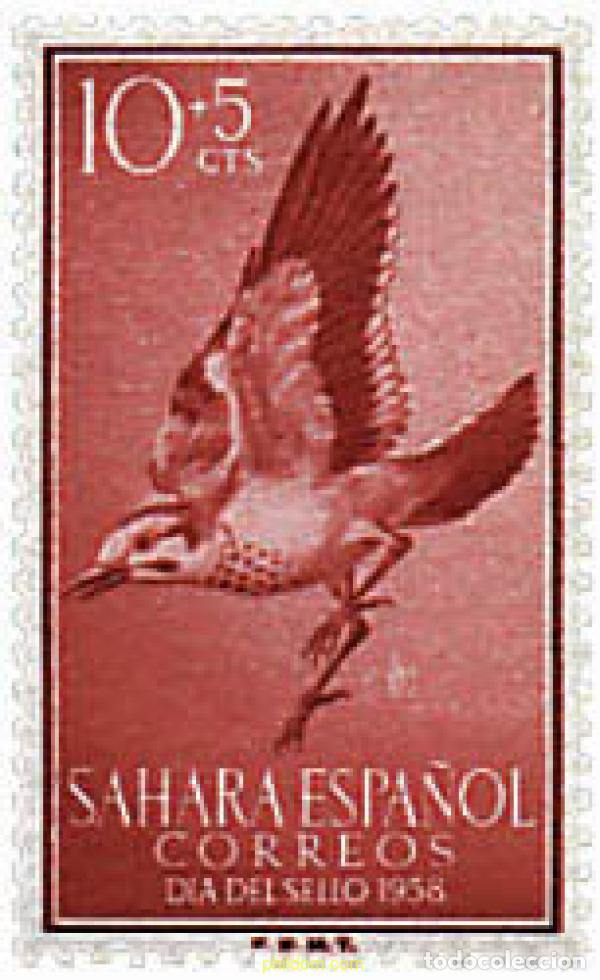 Briefmarken: 681181 MNH SAHARA ESPA&Ntilde;OL 1958 DIA DEL SELLO