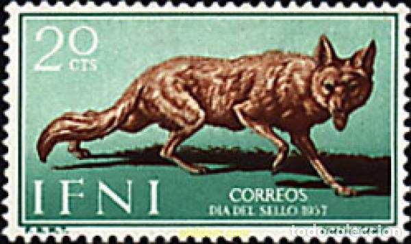 Sellos: 686095 MNH IFNI 1957 DIA DEL SELLO