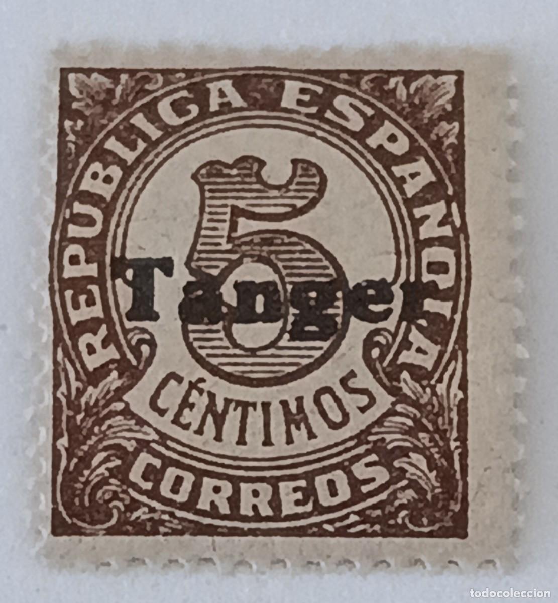 Sellos: Sello excolonias espa&ntilde;olas Tanger 1939, edifil 114, T&aacute;nger.