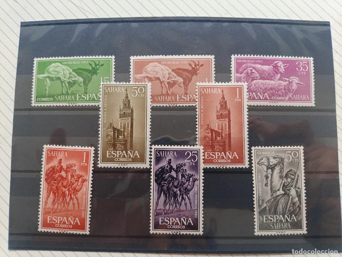 Sellos: Lote de sellos de Sahara