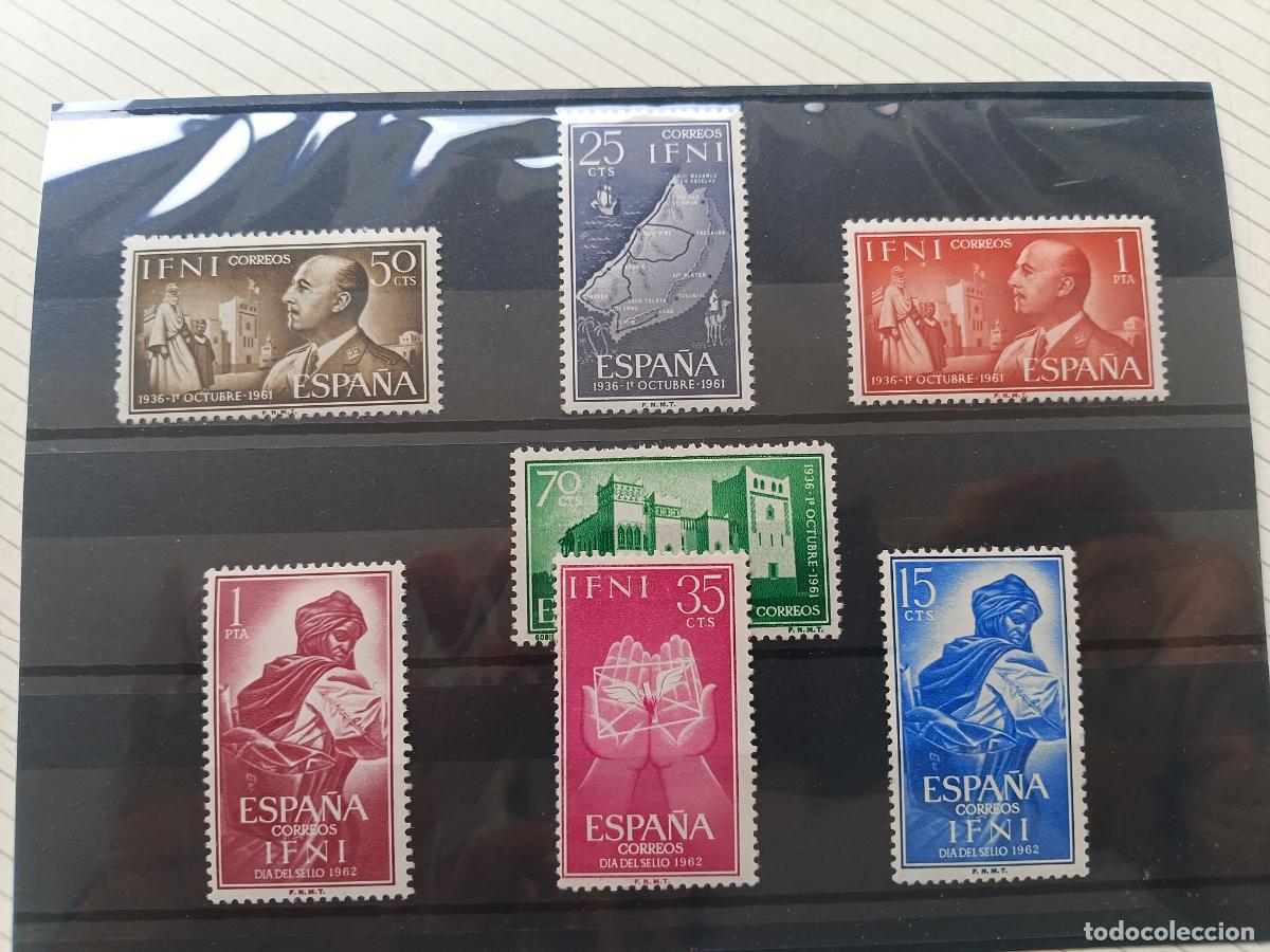 Sellos: Ifni. Lote de sellos