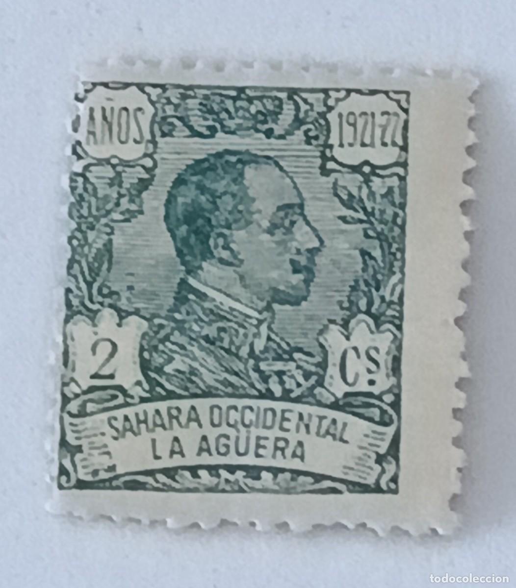 Sellos: Sellos excolonias espa&ntilde;olas La Ag&uuml;era 1823, edifil 15, Alfonso XIII.