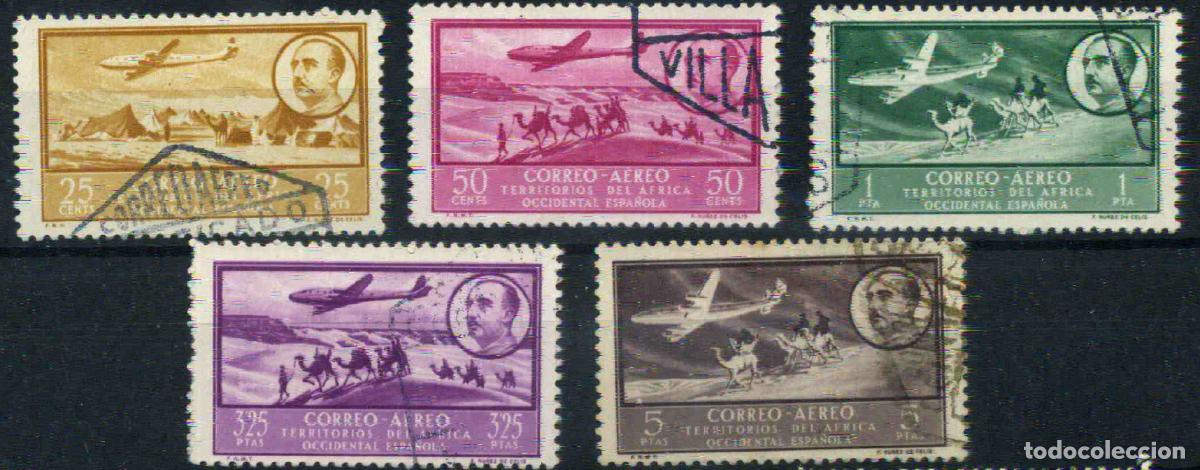 Sellos: Africa Occidental Espa&ntilde;ola (AOE) 1951 (usados)