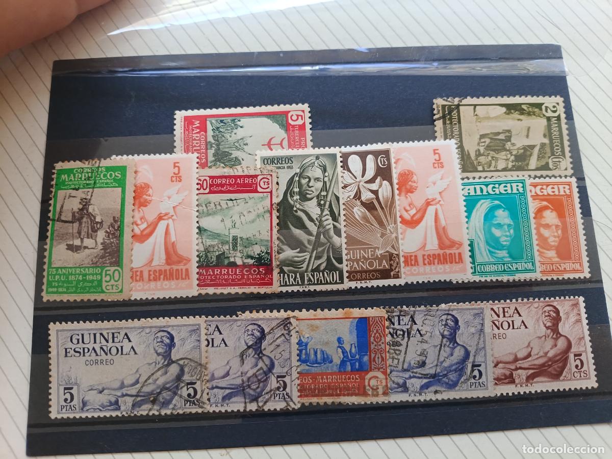 Sellos: Colonias espa&ntilde;olas. Lote de sellos