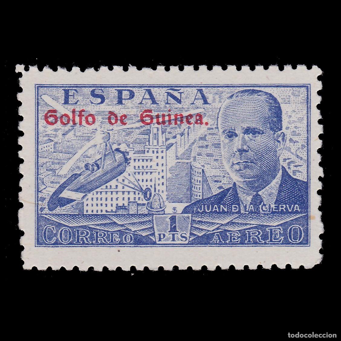 Sellos: GUINEA ESPA&Ntilde;OLA 1942. CIERVA 1p. Nuevo*. Edifil. 268 + OBSEQUIO.