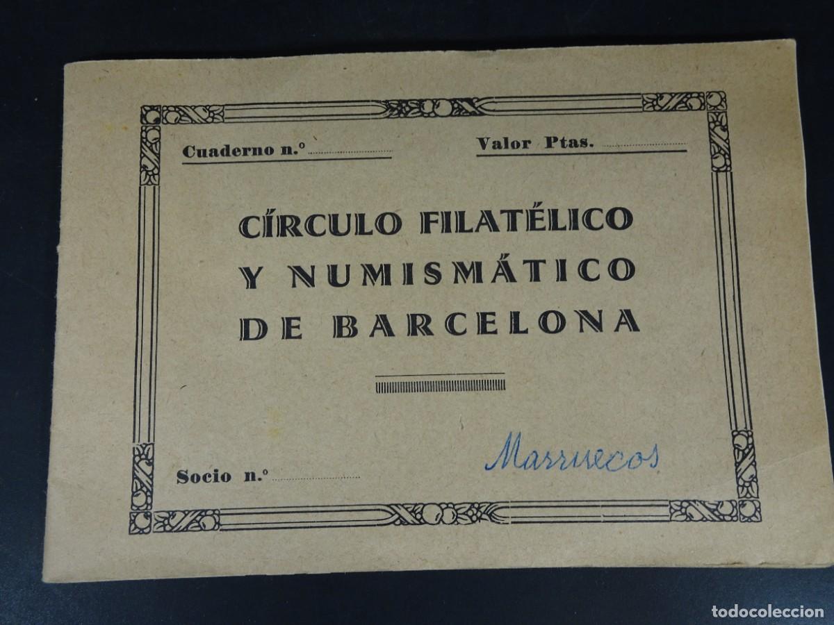 Timbres: ALBUM CIRCULO FILATELICO Y NUMISMATICO DE BARCELONA, SELLOS COLONIAS ESPA&Ntilde;OLAS &Aacute;FRICA, VER FOTOS