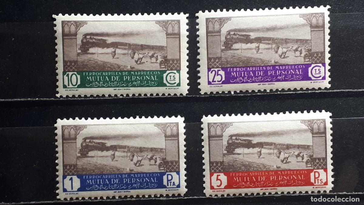 Sellos: MARRUECOS. A&Ntilde;O 1940 **. BENEFICENCIA