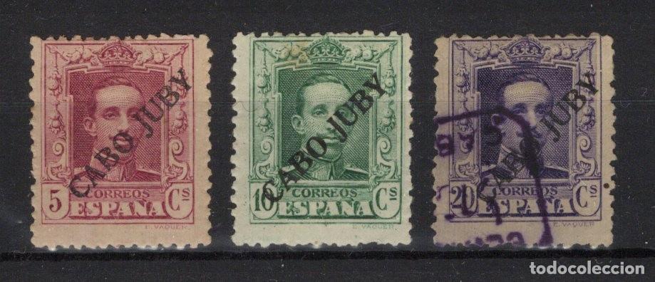 Selos: Sellos dependencias espa&ntilde;olas CABO JUBY a&ntilde;o 1925 EDIFIL 23/25*-&ordm; v.c. 47 &euro;