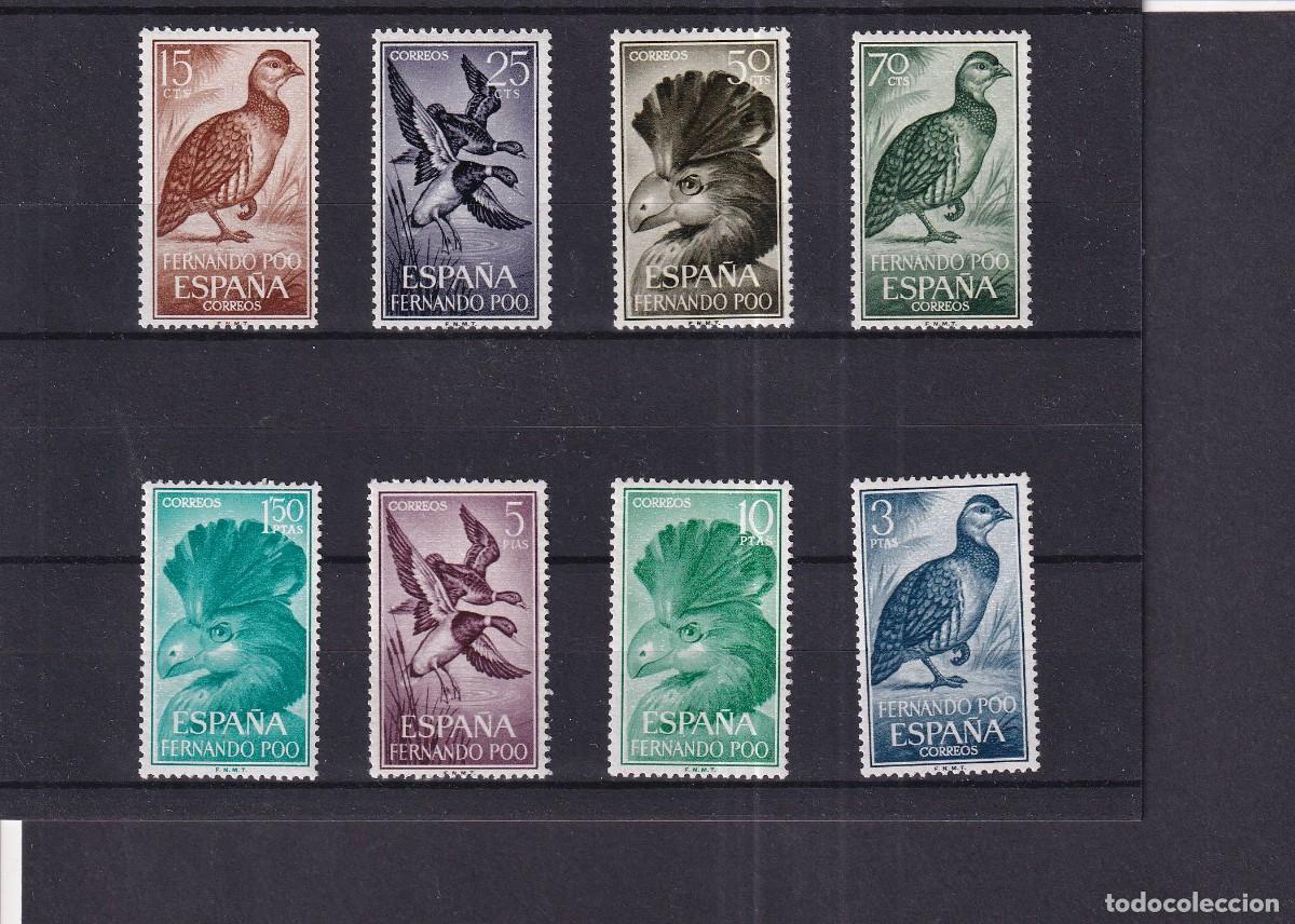 Timbres: Sellos dependencias espa&ntilde;olas FERNANDO POO a&ntilde;o 1964 EDIFIL 226/234**