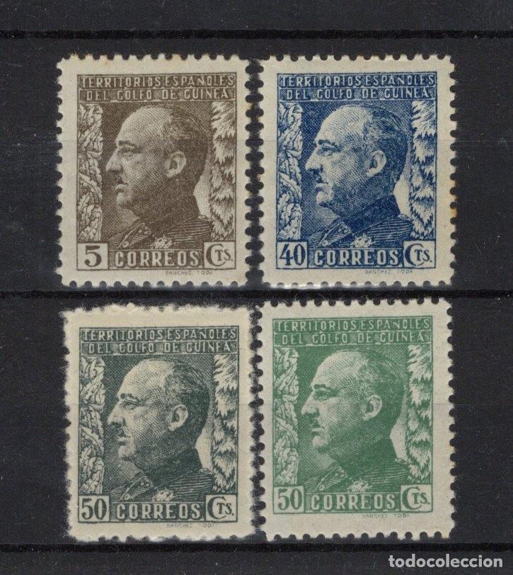 Sellos: Sellos dependencias espa&ntilde;olas GUINEA a&ntilde;o 1940 EDIFIL 260/263* v.c. 68 &euro;