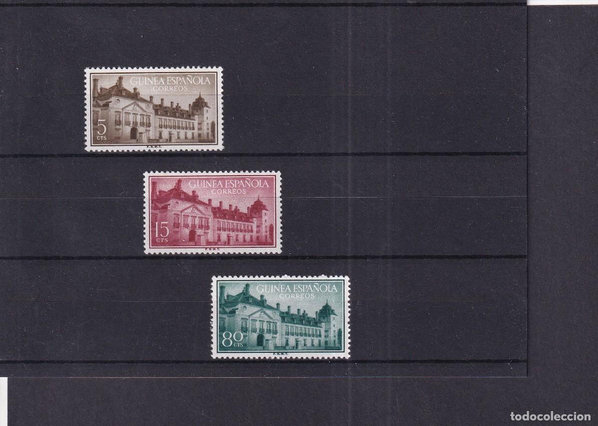 Sellos: Sellos dependencias espa&ntilde;olas GUINEA a&ntilde;o 1955 EDIFIL 347/349**