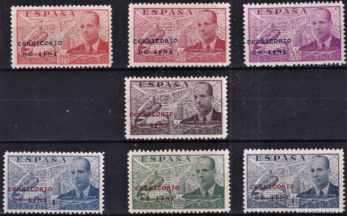 Timbres: Sellos dependencias espa&ntilde;olas IFNI a&ntilde;o 1941 EDIFIL 15H/15P** v.c. 130 &euro;
