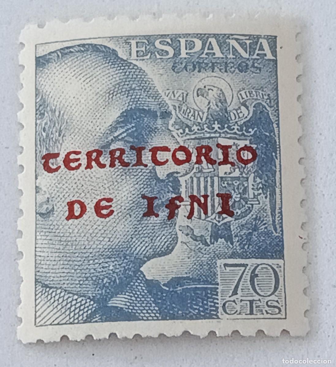 Sellos: Sellos excolonias espa&ntilde;olas Ifni 1941-1942, edifil 11