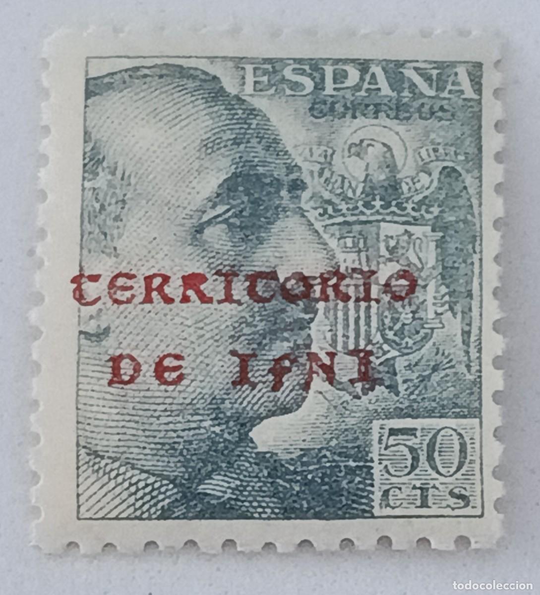 Sellos: Sellos excolonias espa&ntilde;olas Ifni 1941-1942, edifil 10