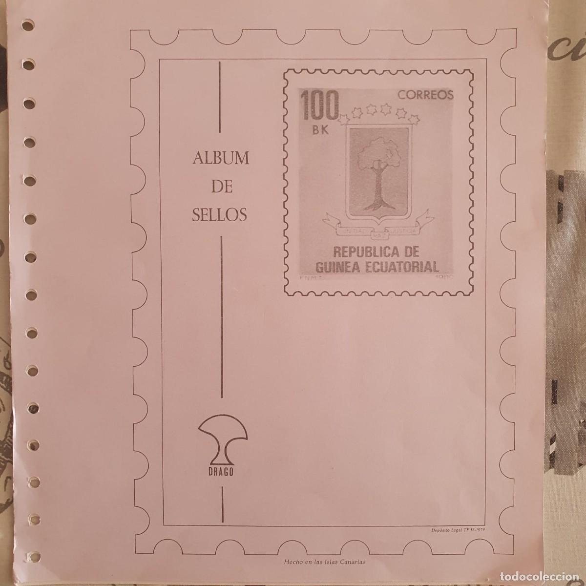 Sellos: INICIO COLECCI&Oacute;N GUINEA ECUATORIAL EDIFIL 1** A 17 ** A&Ntilde;OS 1968 A 1972 MONTADA