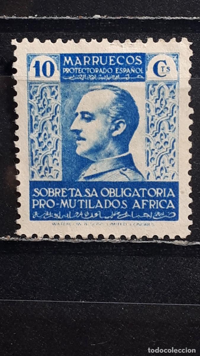 Sellos: MARRUECOS. A&Ntilde;O 1937. (*). EDIFIL Beneficencia 2