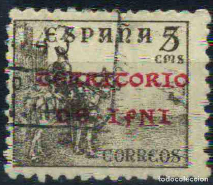 Sellos: Ifni 1941 Edifil 3&ordm; (usado)