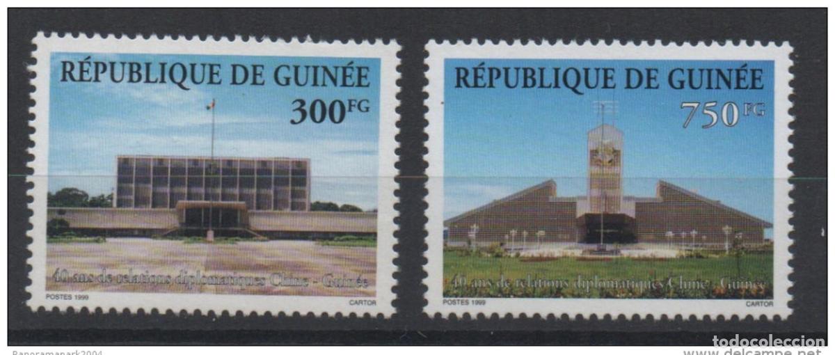 Sellos: Guinea 1999 Mi. 2729? 40 a&ntilde;os de relaciones China VR &iexcl;RARO! 2. Val