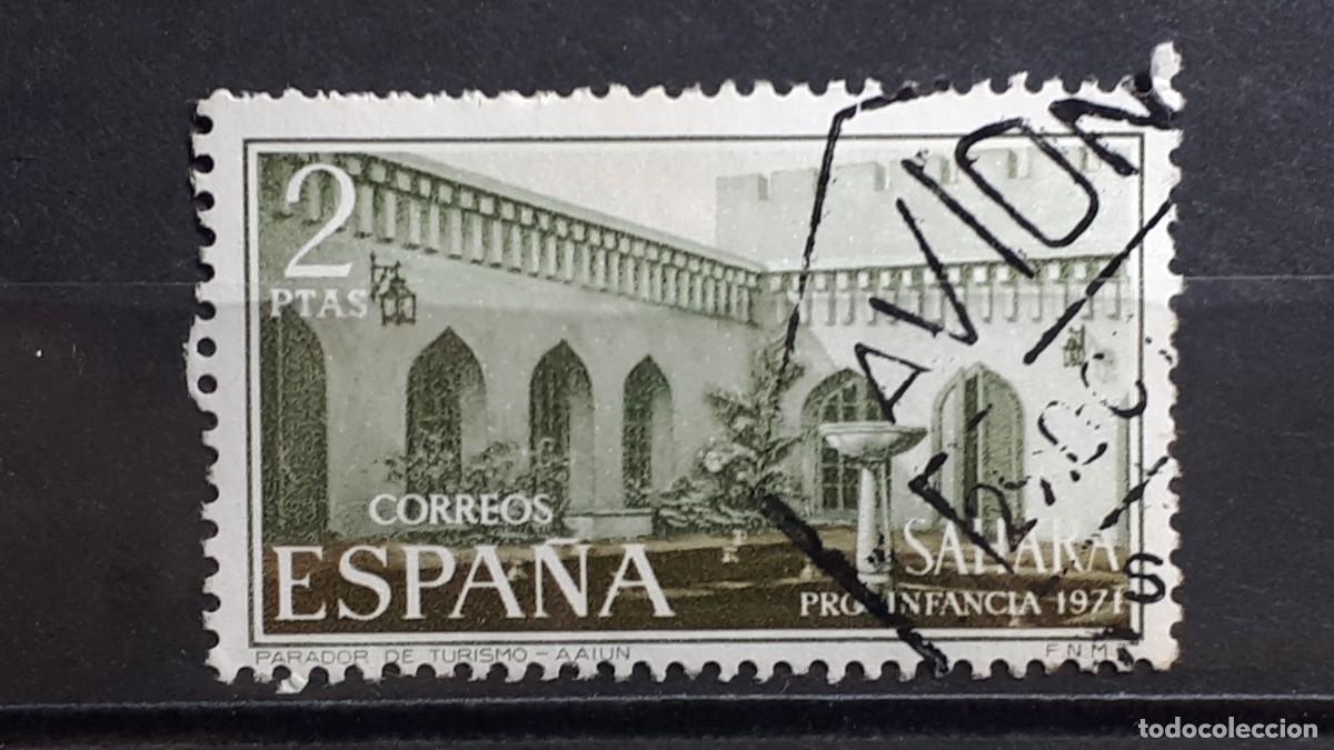 Sellos: S&Aacute;HARA . A&Ntilde;O 1971. &deg;. Edifil 289