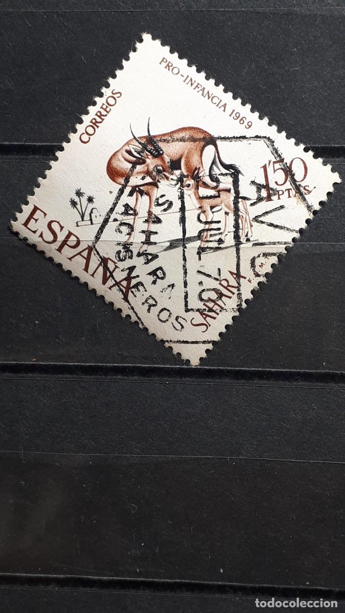 Sellos: S&Aacute;HARA . A&Ntilde;O 1969 &deg;. Edifil 272