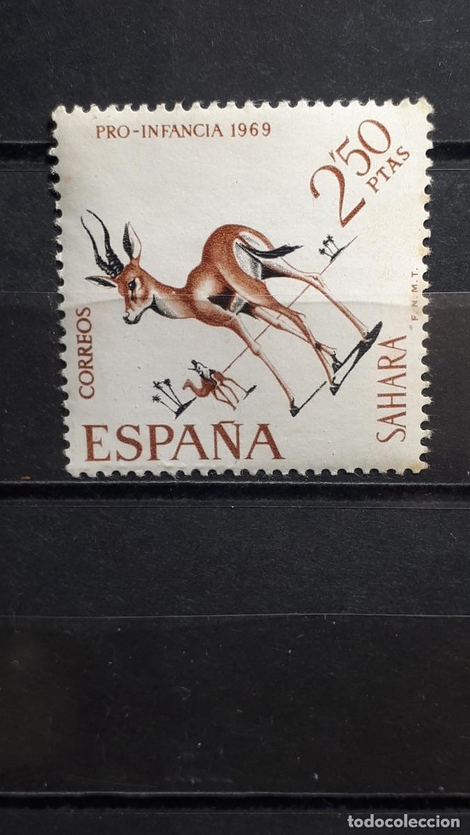 Sellos: S&Aacute;HARA . A&Ntilde;O 1969 **. Edifil 273
