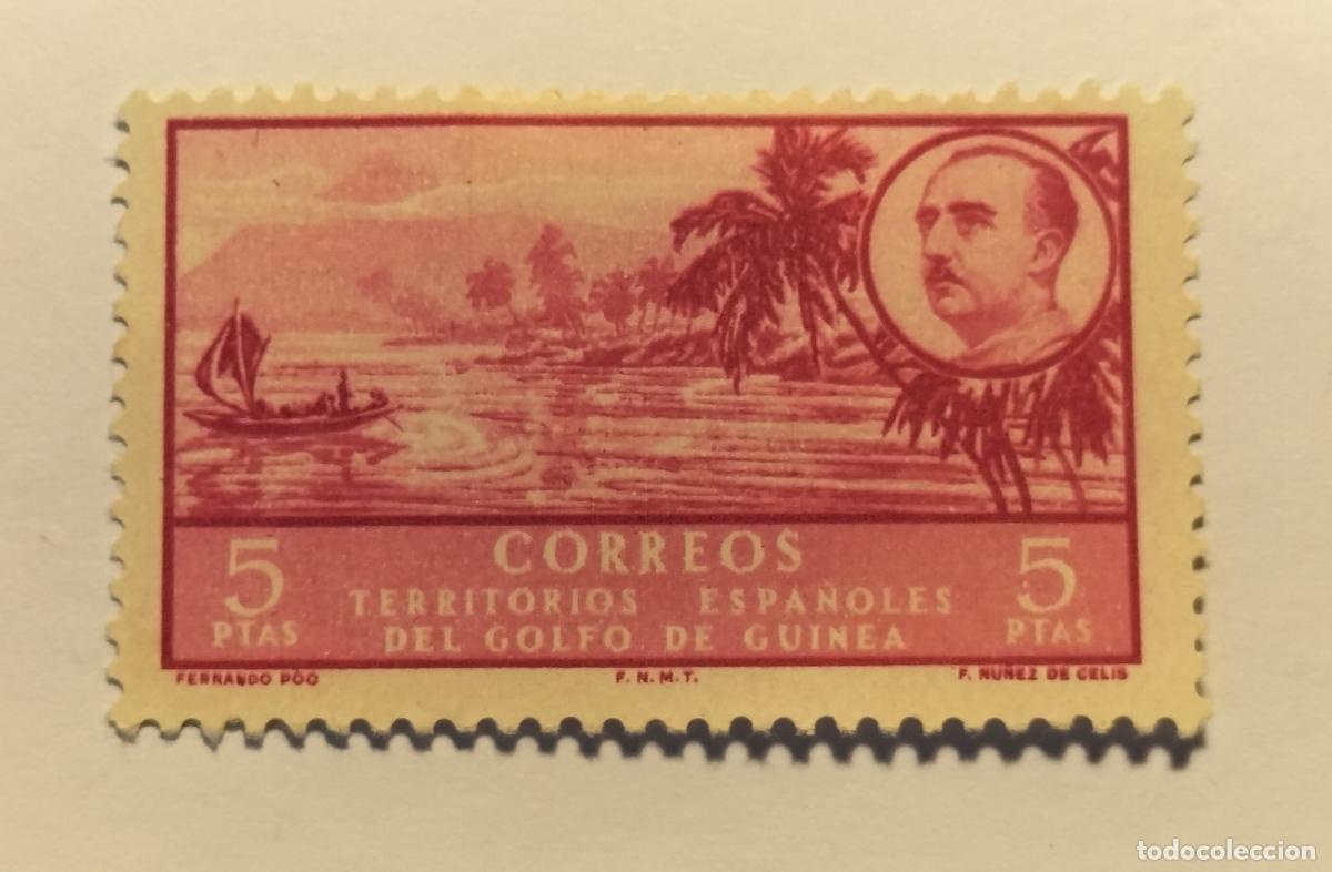 Sellos: SELLO GUINEA- COLONIA ESPA&Ntilde;OLA - 1949-1950 - EDIFIL 291.