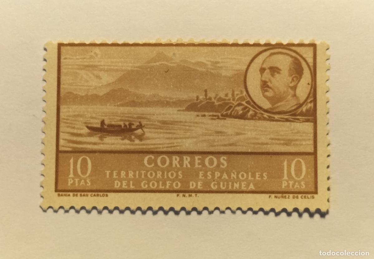 Sellos: SELLO GUINEA- COLONIA ESPA&Ntilde;OLA - 1949-1950 - EDIFIL 292.