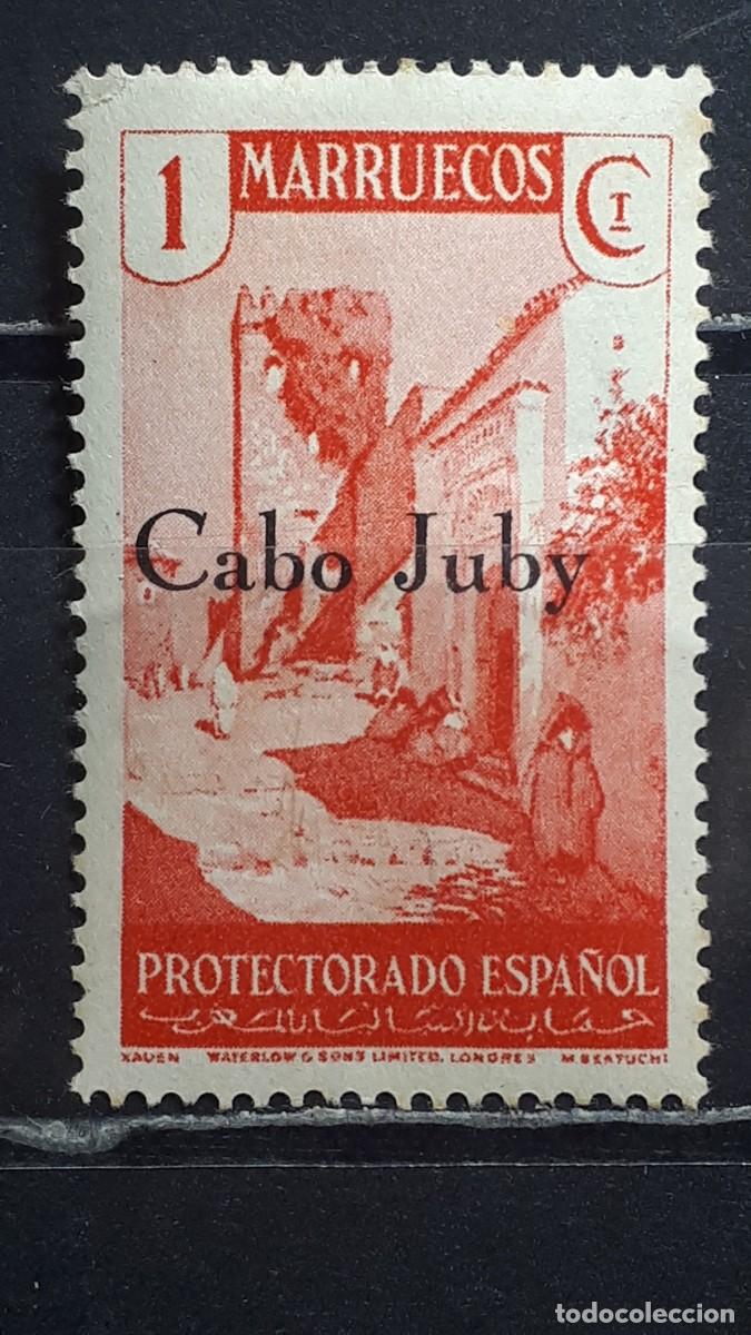 Sellos: CABO JUBY. A&Ntilde;O 1934. *. EDIFIL 61