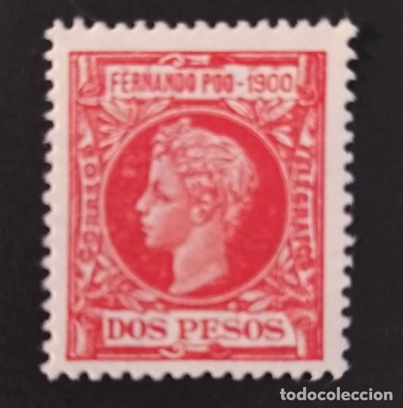 Sellos: Edifil 93 MNH FERNANDO POO 1900 Colonias Espa&ntilde;a