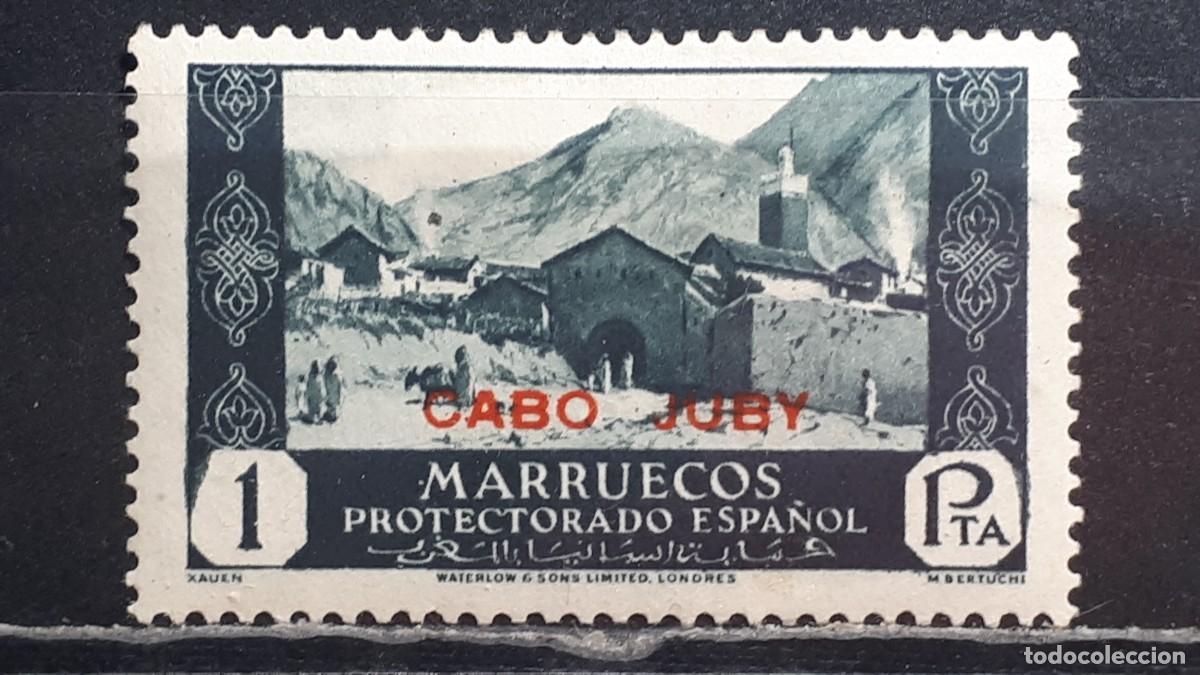 Sellos: CABO JUBY. A&Ntilde;O 1935. *. EDIFIL 74