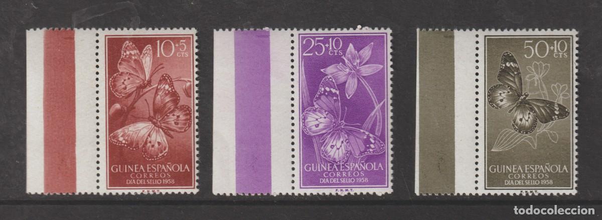 Sellos: Guinea espa&ntilde;ola 1958 - Edifil 388/390 mnh**