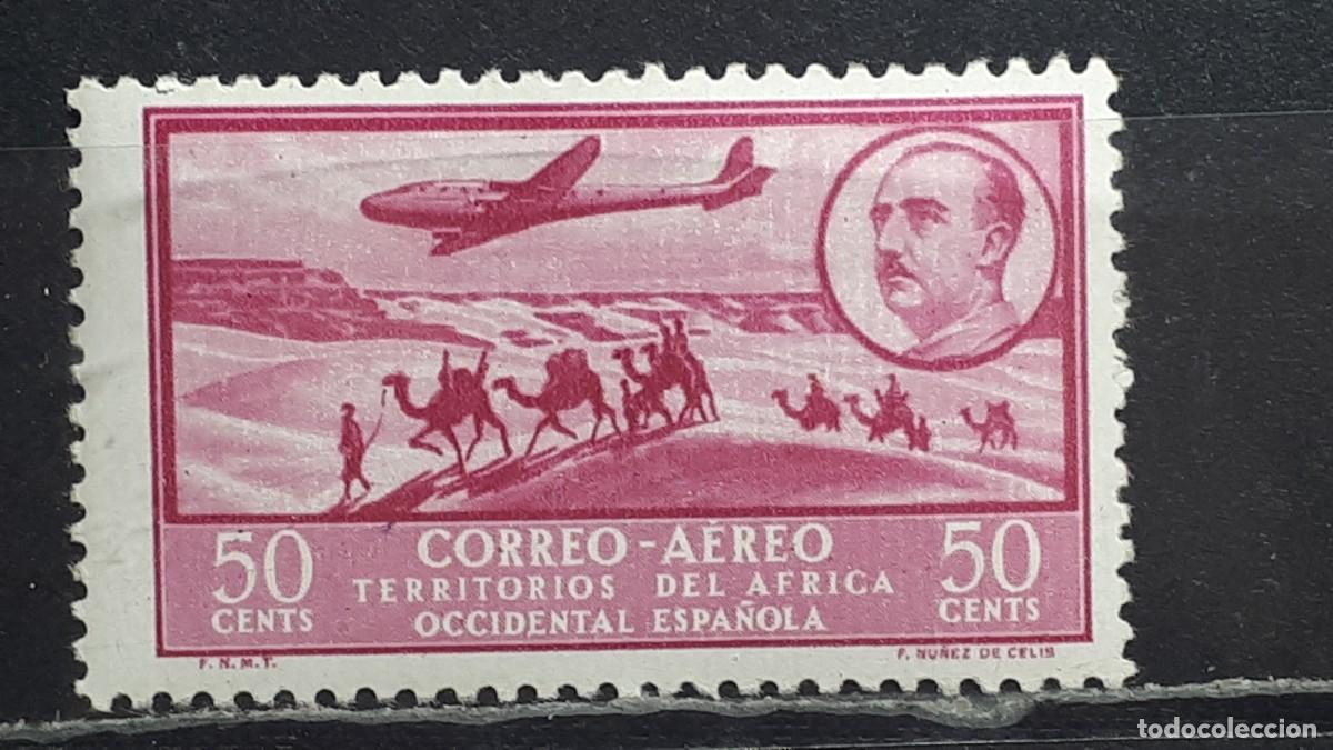 Sellos: AFRICA OCCIDENTAL. A&Ntilde;O 1951. *. EDIFIL 21
