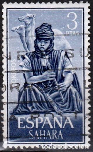 Sellos: 1964 - SAHARA - MUSICOS INDIGENAS - EDIFIL 234