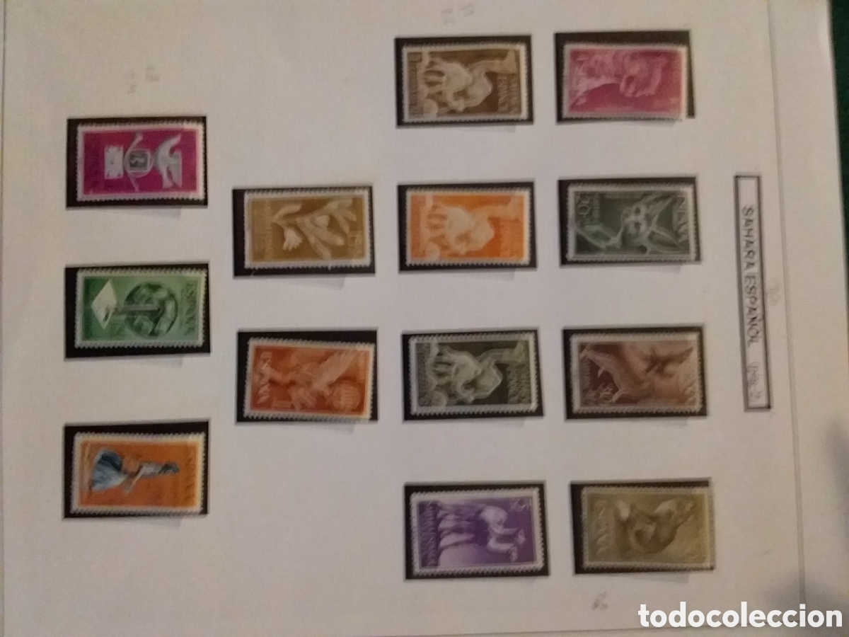 Sellos: HOJA CON SELLOS NUEVOS DE S&Aacute;HARA