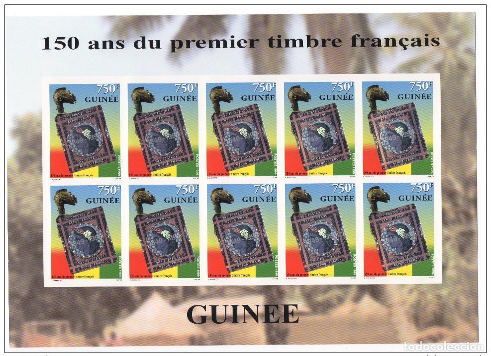 Sellos: Guinea 1999 Mi. 2464 ND primer sello franc&eacute;s Emisi&oacute;n conjunta