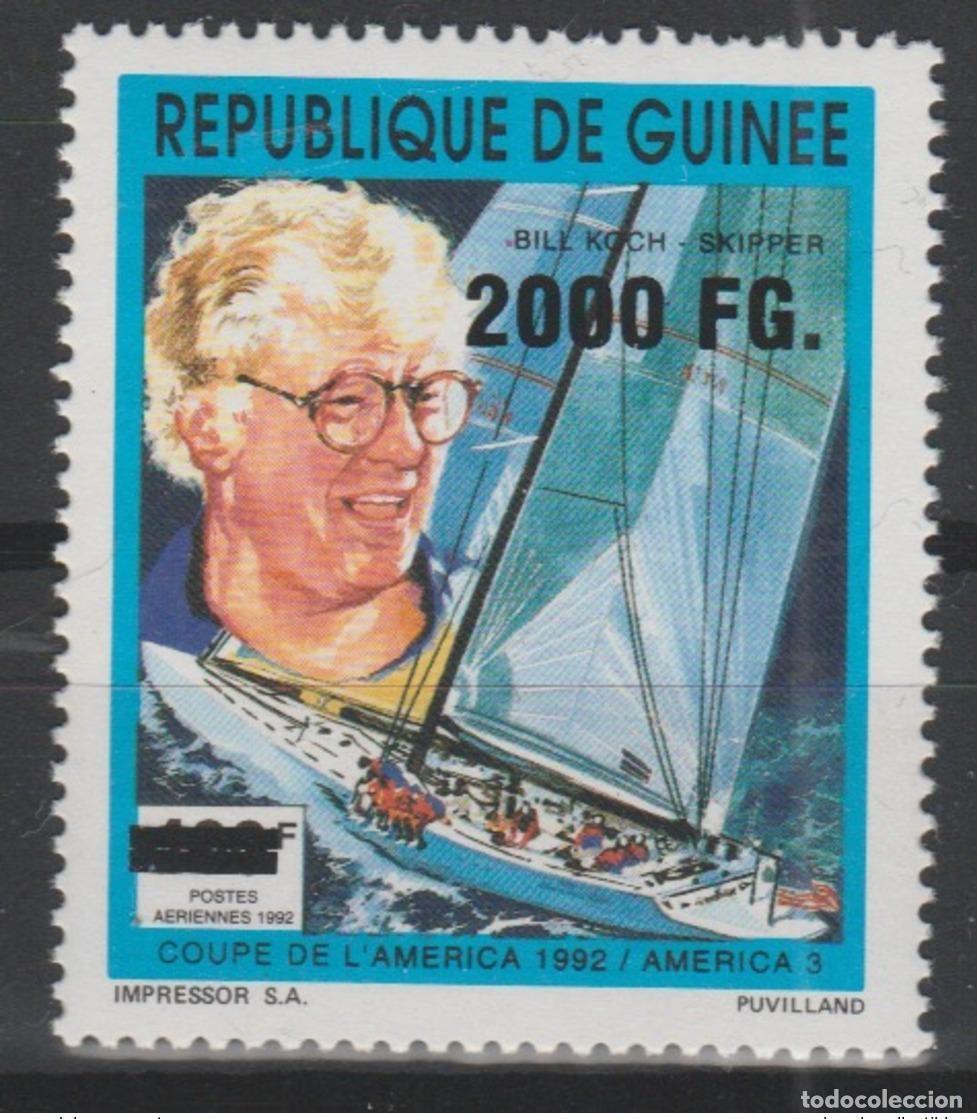 Sellos: Velo de vela sobrecargado Mi. 6720 Guinea 2009 Bill Koch Skipper Sport